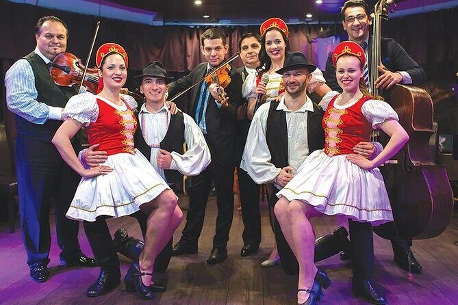 4 Course Dinner Cruise with Operetta, Folk Show and Welcome Drink - The Danube Cruise Route: Bridges, Parliament, and Hilltop Night Views