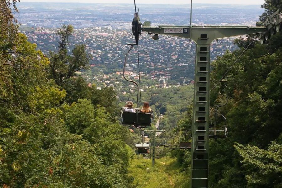 Budapest: Elisabeth Tower Visit by Chairlift & Transport - Batthyány Square to Buda Hills: van ride and meeting point sanity check