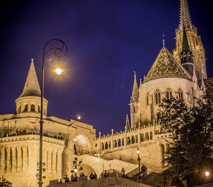 Budapest: Night Tour on MonsteRoller e-Scooter - The Night Route to Castle Hill: How the City Looks After Dark