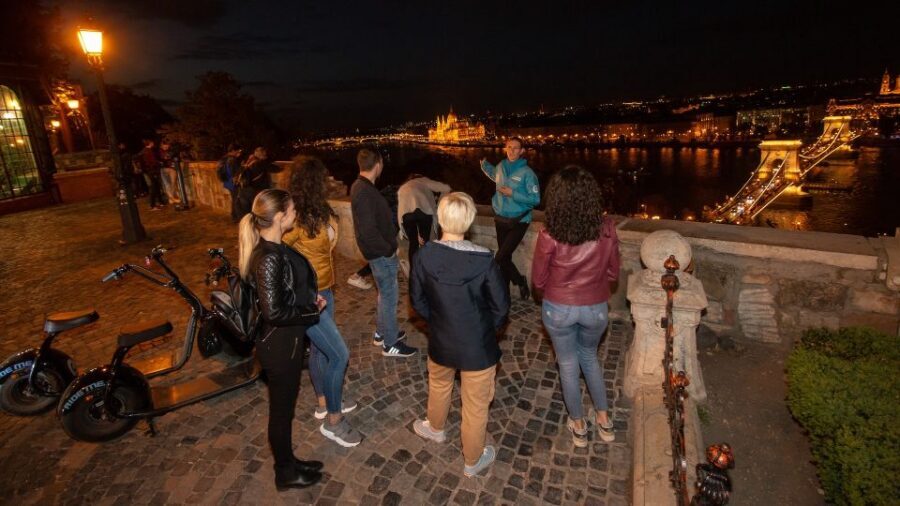 Budapest: Night Tour on MonsteRoller e-Scooter - Buda Castle District and District I: Guided Time With the Best Overlooks