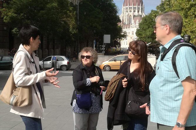 Communist Budapest Walking Tour - Freedom Square and the Cold War Clock: Reagan, the U.S. Embassy, Soviet Forces, and an Atomic Shelter