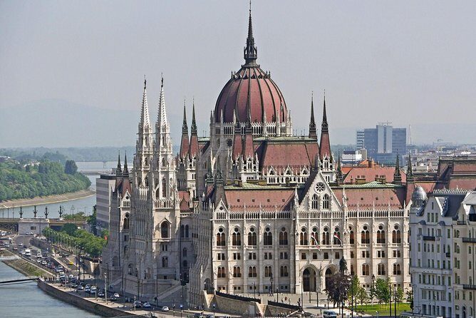 Downtown Pest Walking Tour - Parliament at Kossuth Square: the national statement, inside and out