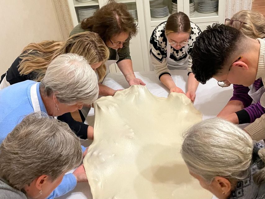 Stretched Strudel Making Class with 2 Different Fillings - Where You’ll Meet in Budapest: A Working Apartment Kitchen